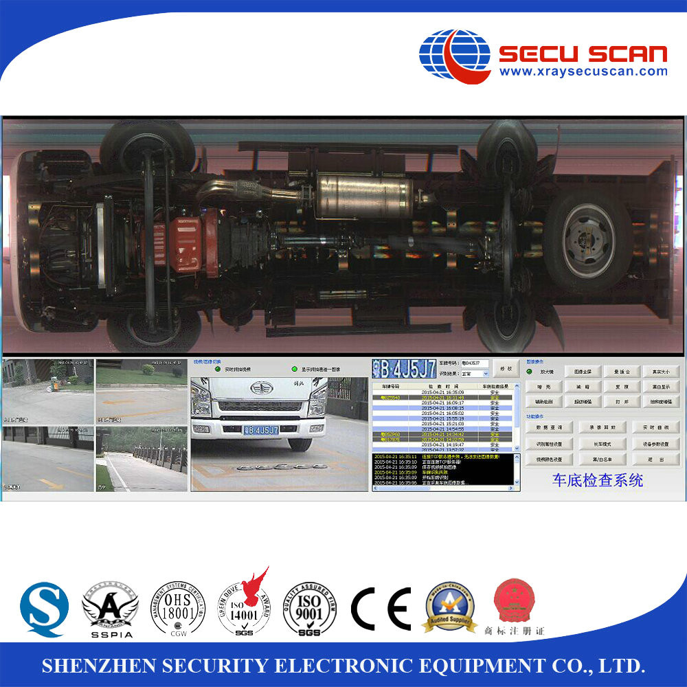 Ip68 Weatherproof Under Vehicle Surveillance System One Year Warranty