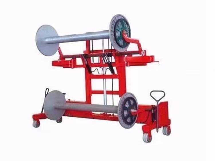 Double Warp Beam Trolley Jack Lifting Table Hydraulic