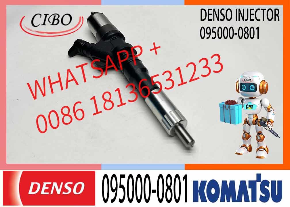 Diesel injector 095000-0801 6156-11-3100