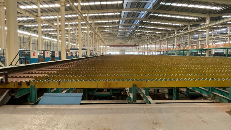 Fully Automatic 120x10m Walking Beam Cooling Beds