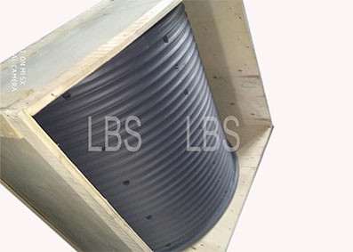 Split LBS Grooved Sleeves or LBS Shells Black Nylon Material
