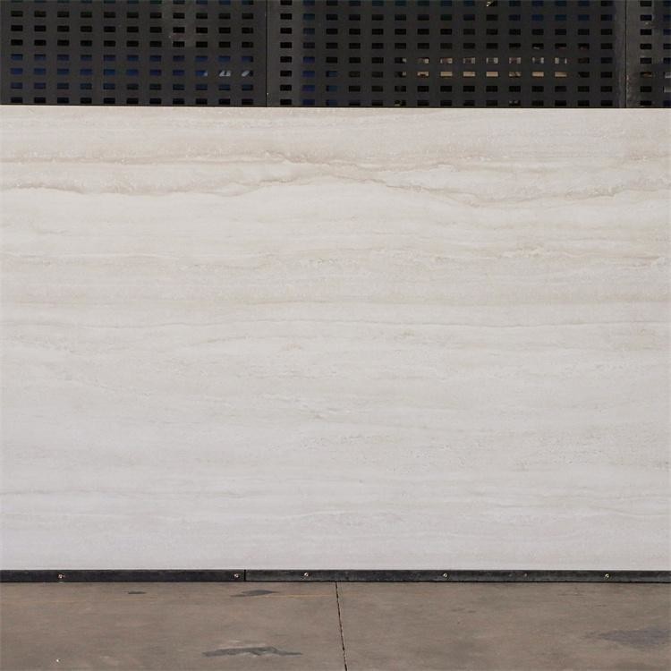 6mm 12mm Honed Calacatta Sintered Stone Big Slabs Heat Resistant