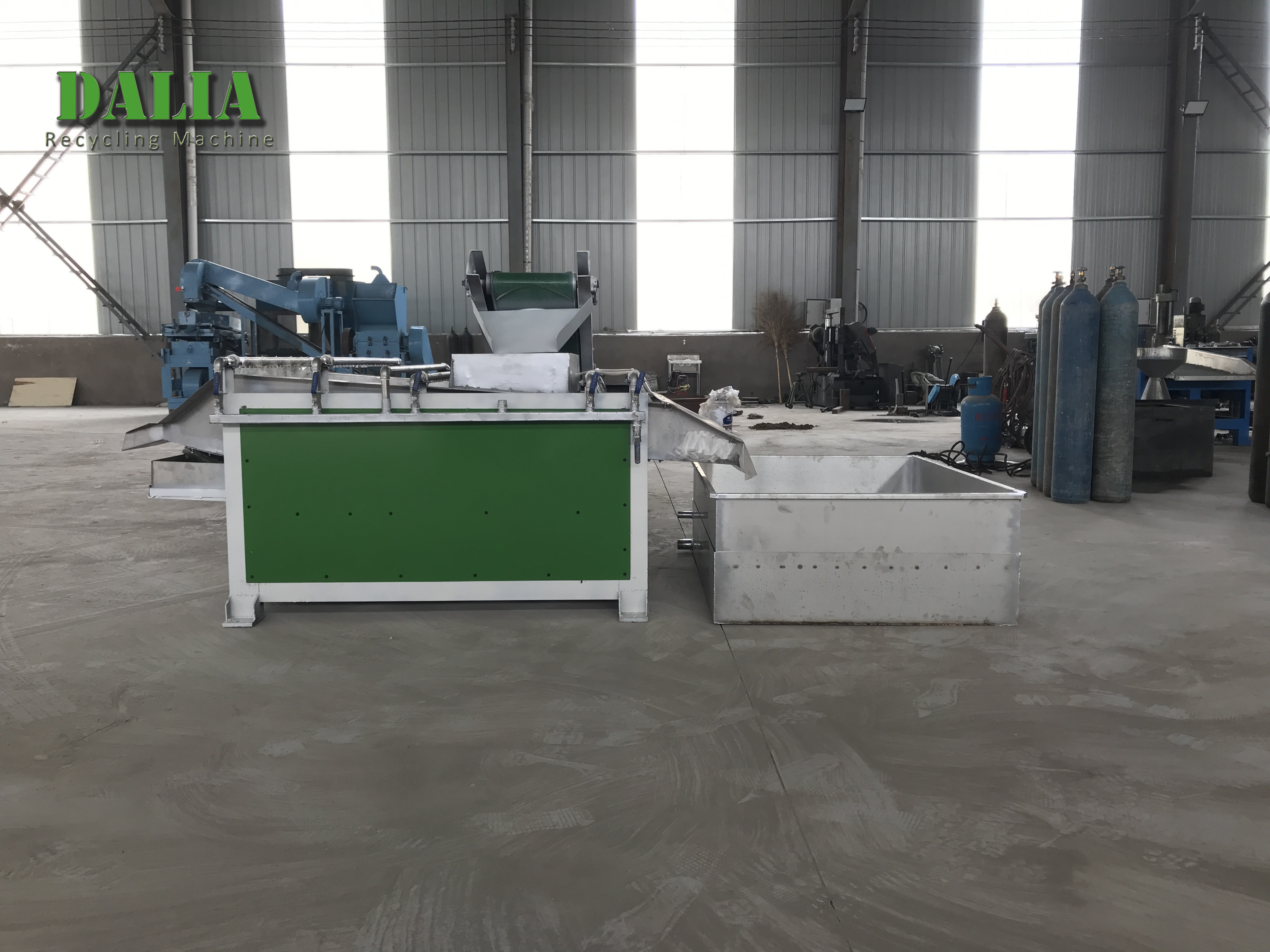 Capacity 200 Kgs/H Water Type Scrap Copper Wire Granulator