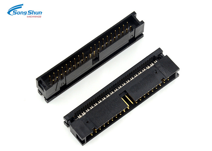 Electrical Connector IDC Ribbon Cable 2.54mm Box Header Ul2651 28awg LED Display