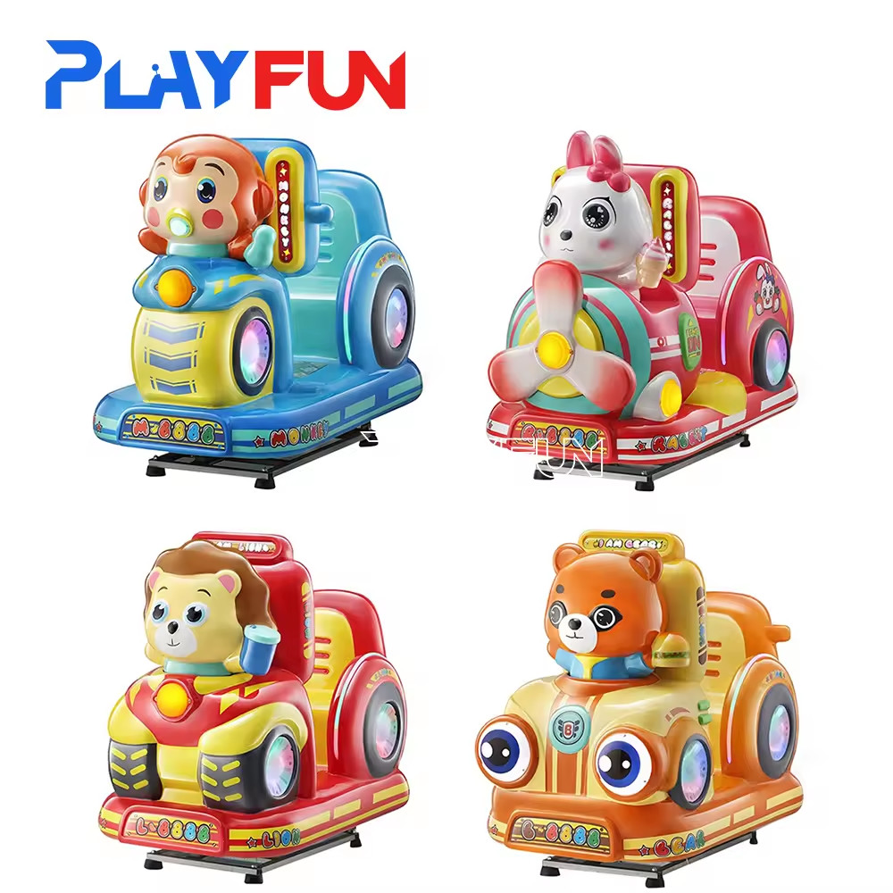 Playfun Coin Operated Kiddie Rides Amusement game machine