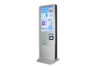Buy cheap Modern Cell Phone Charging Stations , Phone Charging Locker With 43 Inch Advertising LCD Screen product