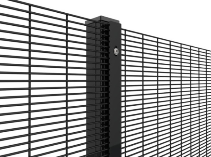 Pvc Coated Horizontal 358 Mesh Fencing 76.2*12.7mm For Protection
