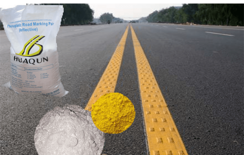 Powder Coating Thermoplastic Paint Road Marking OEM Acceptable