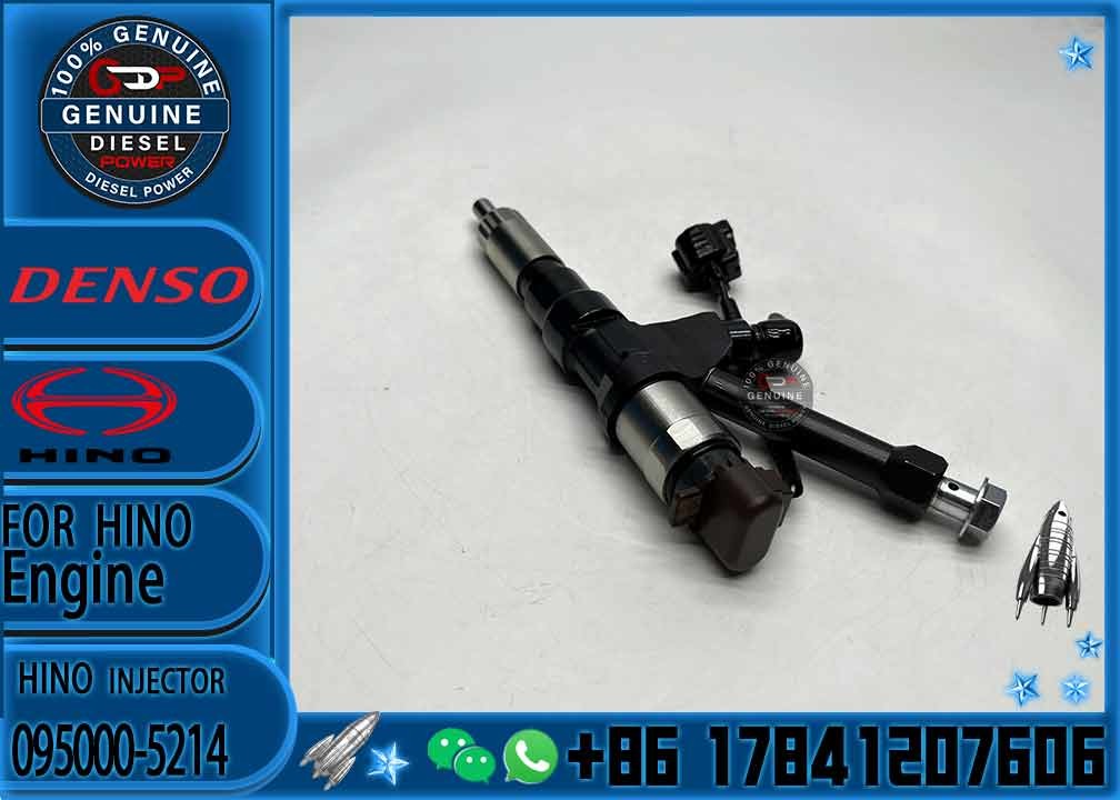 Diesel Injector Fuel Injector Assy For SK460-8 P11C Engine 095000-5215 095000-5213 095000-5214 23670-E0351