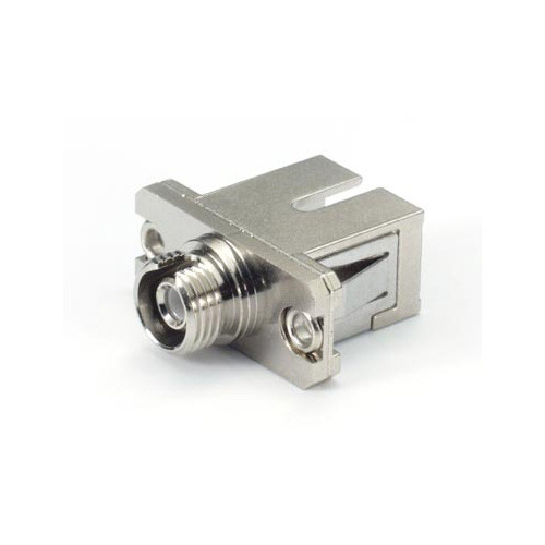 FC To SC/ST Hybrid Fiber Optic Adapter Female To Female High Precision Alignment Sleeve