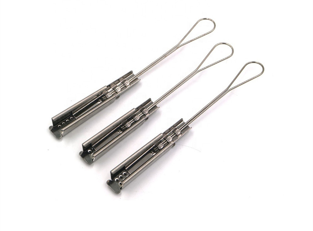 Stainless Steel 220mm Stretch FTTH Drop Wire Clamp