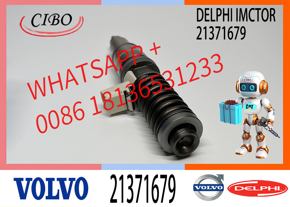 Electronic Injector BEBE4D25001 BEBE4D25002 21371679 21371676 Injector E3 Nozzle L322 321PBC for For VOL-VO Mack MD13 Engine