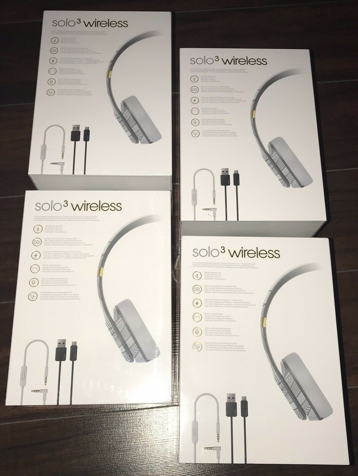 New RARE SPECIAL EDITION Beats Solo3 Chinese New Year Wireless Headphones NIB