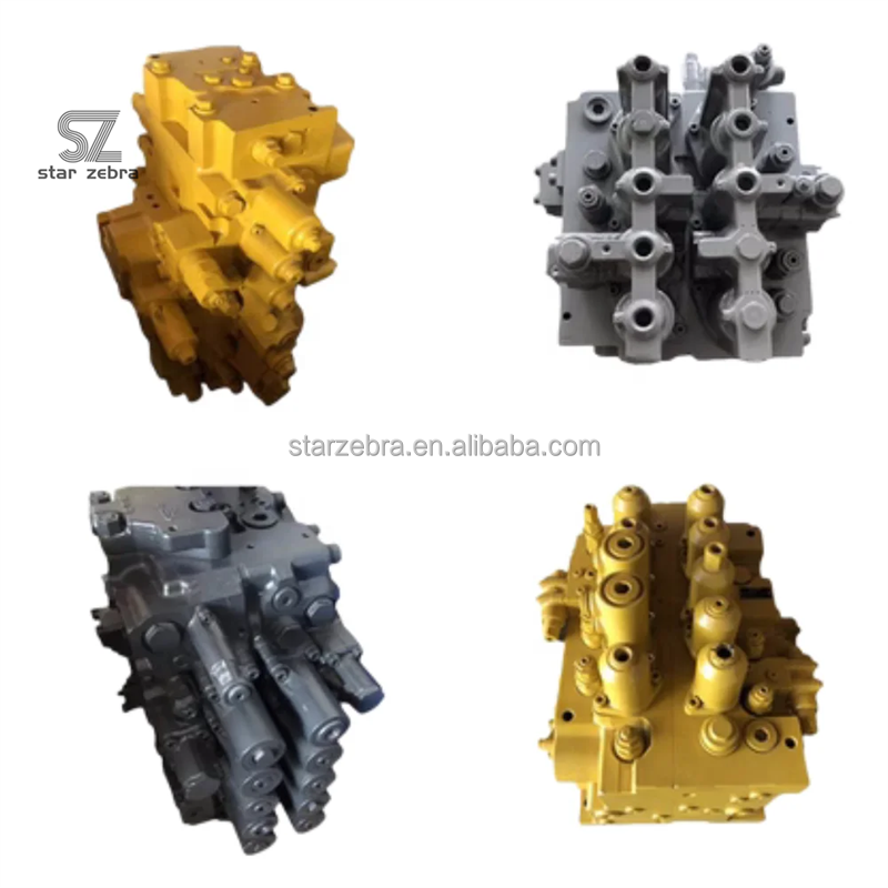 Design Excavator Hydraulic Control Valve for Carter Komatsu Hyundai Volvo Hitachi Kobelco Doosan Daewoo
