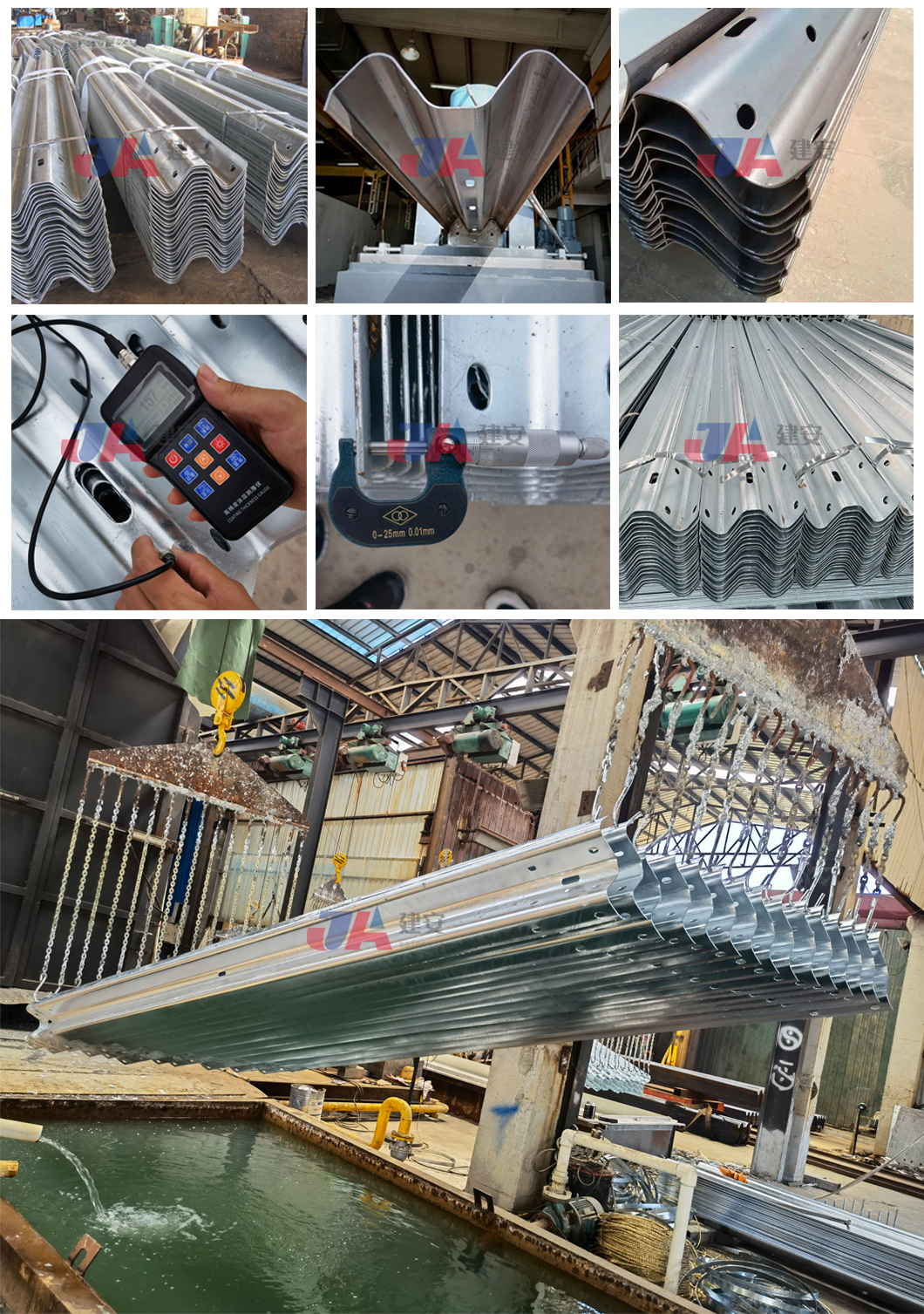 Rotating Anti Collision Roller Guardrail For Q235 Q345 EVA Highway Guardrail