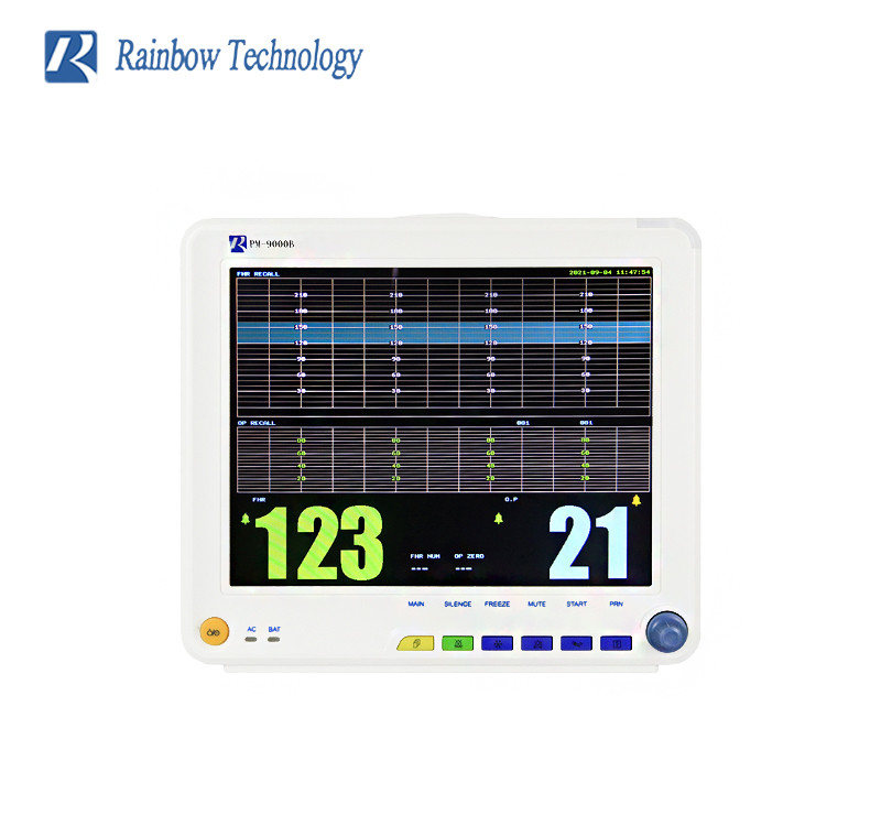 Hospital Medical ICU / CCU Pathological Analysis Fetal Monitor 12.1 Inch