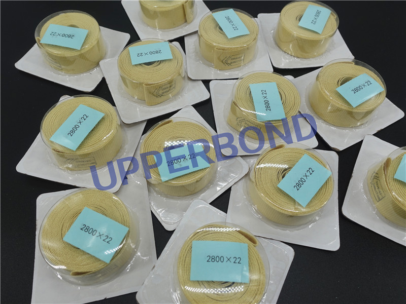 Format Garniture Tapes Aramid Fiber High Strength for Cigarettes Maker
