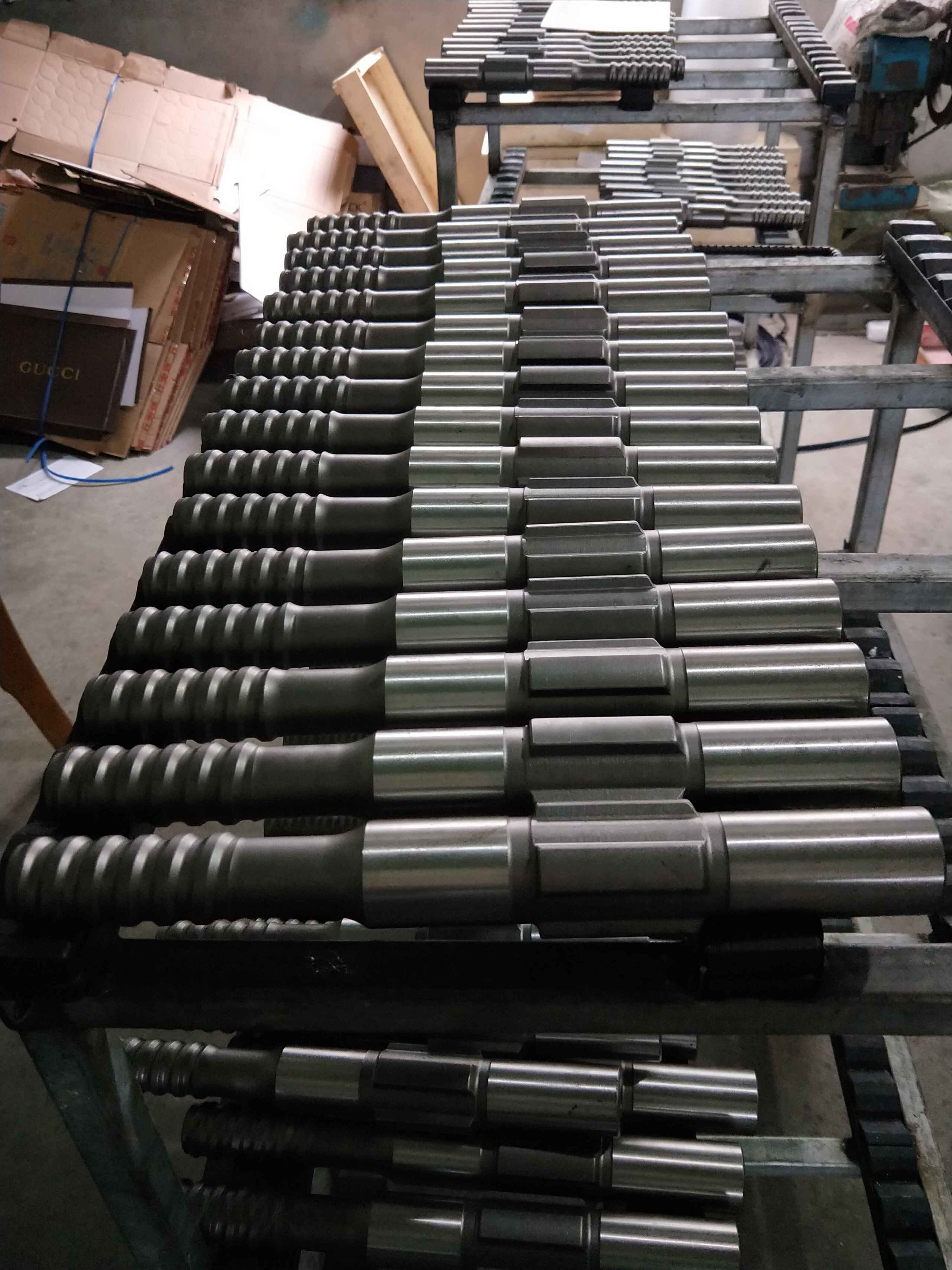 T45 Length 620mm Drilling Rig Tools Threaded Shank Adapter