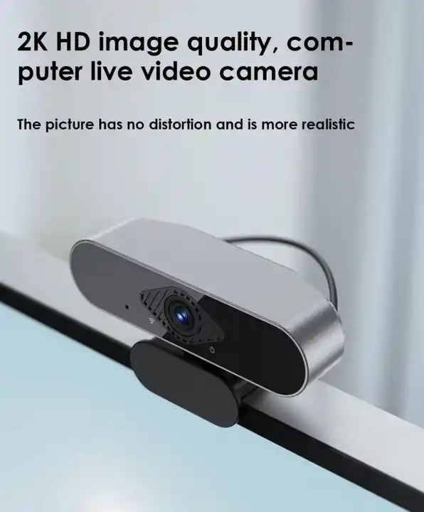 90 Degree Live Streaming Webcam With Microphone 1080P 720P Durable