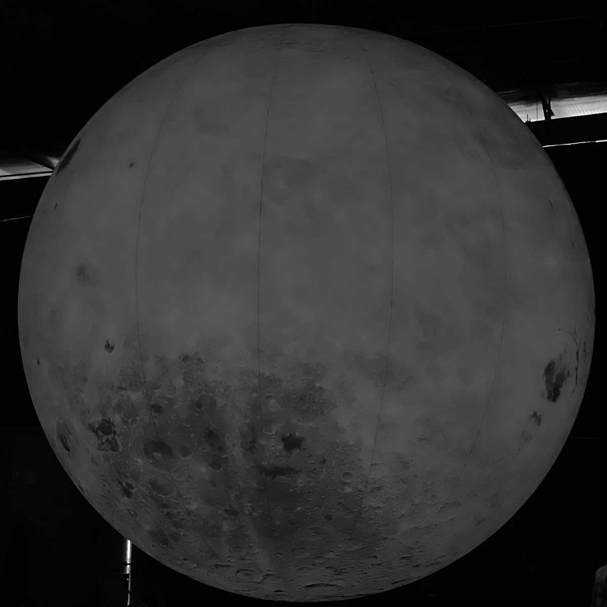 Decoration Advertising Inflatable Moon Model Large Inflatable Moon Balloon with Led Light