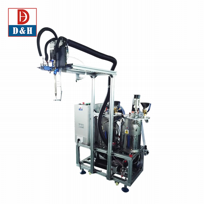 Precision Dispensing Semi Automatic Digital Display Gear Pump Resin Mixing Machine