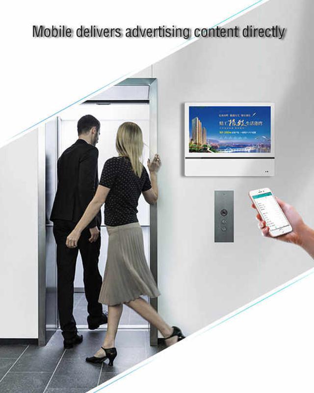 Indoor Elevator Media Wall Mounted Digital Advertising Screen For Customizable Advertising Display 03