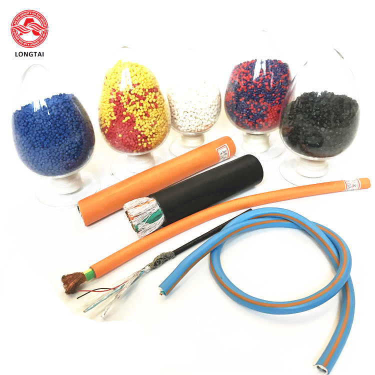 UL Standard PVC Cable Compound Wearproof 90deg Black Color For Sheathing Cable