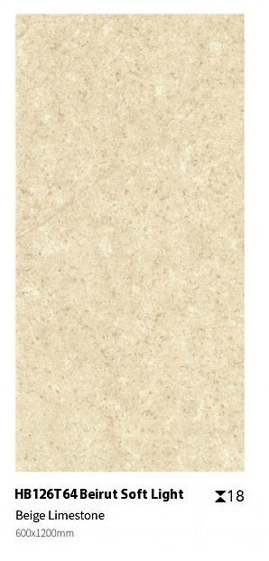 Yellow Scratch-Resistant Limestone 600x1200x18mm Exterior Floor Paving Tile For Park And Courtyard