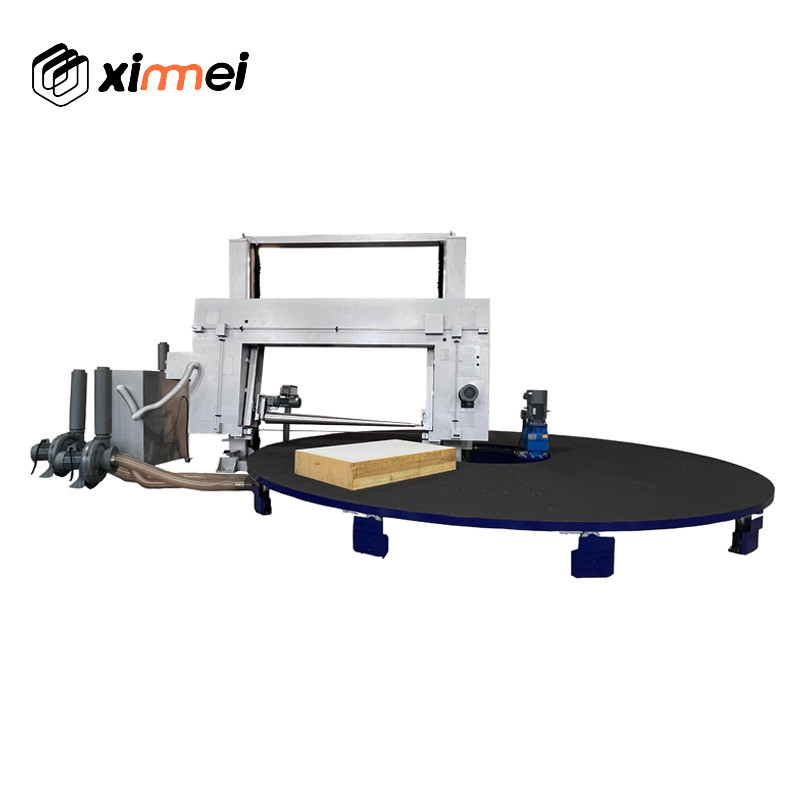 High Precision Cutting And Continuously Cutting Options In Computer Numerical Control Foam Cutting Machine Carousal Splitting machine