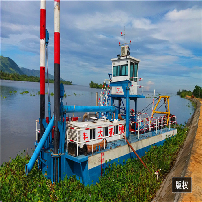 12" Gold Suction Dredger 1.8m Mining Dredger Machine
