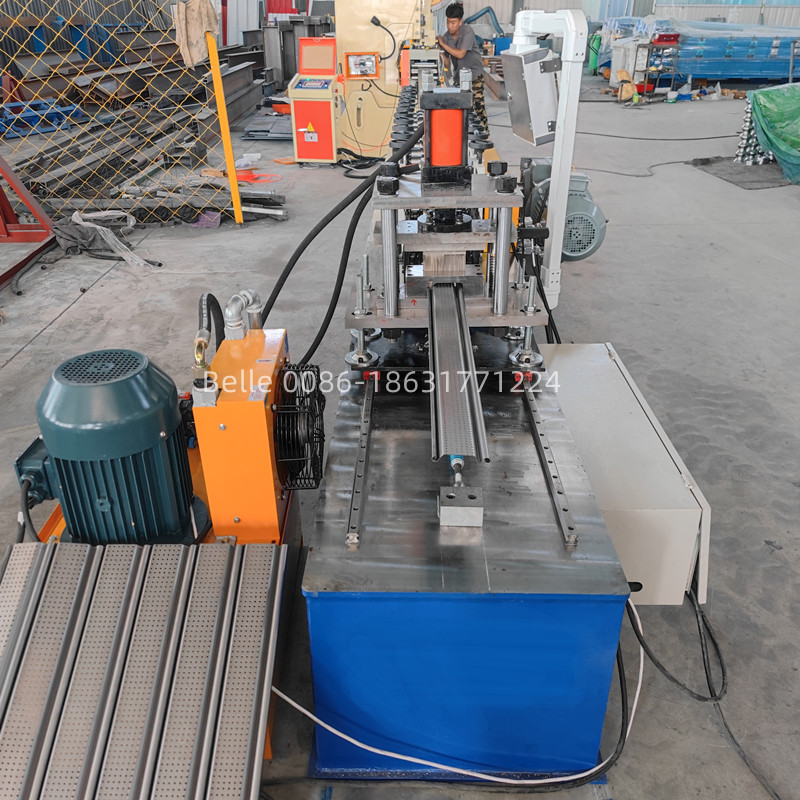 3 5t Plc Control System Roller Shutter Roll Forming Machine 45 Steel Rollers Commercial