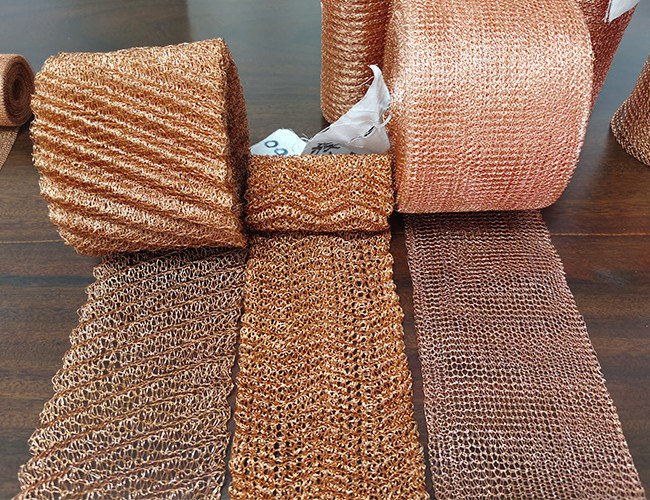 Rust Resistant Copper Knitted Wire Mesh 4"X20' For Blocking Entry Points Pack Of 3
