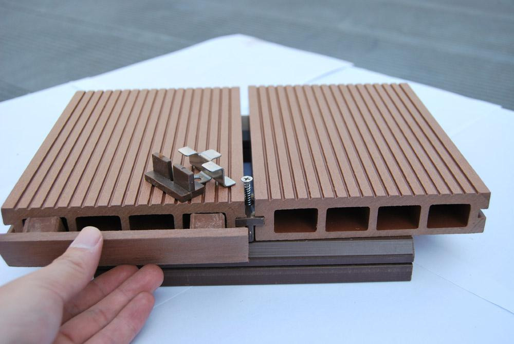 Function Connecting Stainless Steel Solid Hardwood Board Butting Deck Clip for Decking