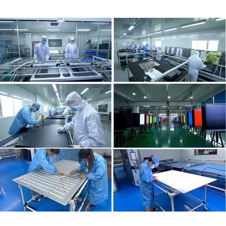 4K Interactive 55 Inch Smart Board For Teaching Production Introduction ODM