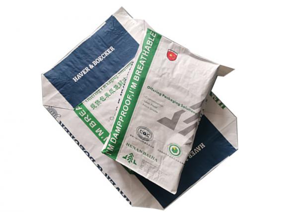 Waterproof Industrial Paper Bags Chemical Industry Cement Packaging Paper Bag