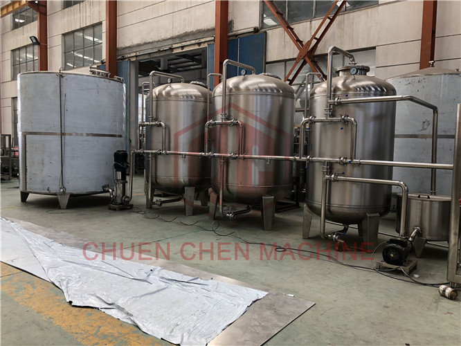 Inline Pure Water Processing Purification And Sterilizing System Small Scale