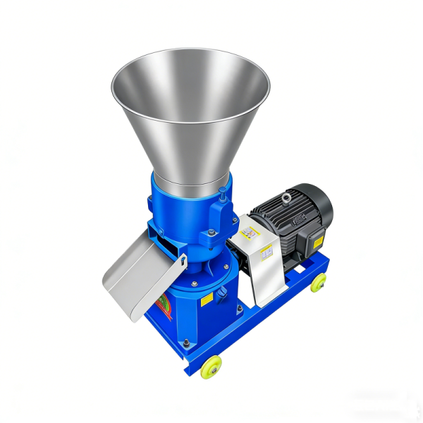 Stainless Steel Rust Resistant Poultry Pellet Machine 200kg/H Farm Feed Pellet Mill