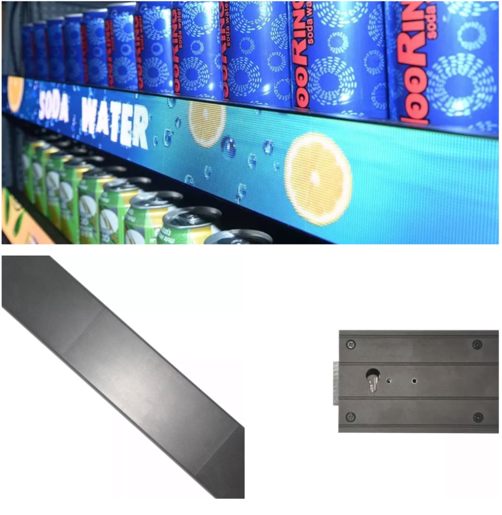 P1.25mm COB led advertising display supermarket