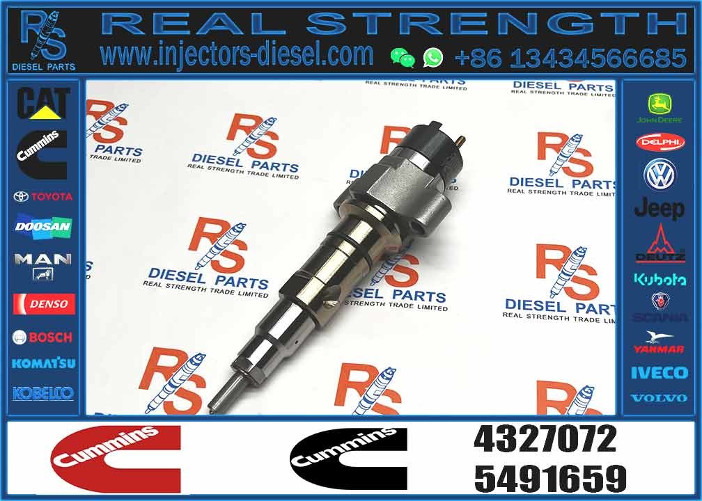 Common Rail Injector Fuel Injector 5491659 4327072 4359204 4307414 For QSL Excavator QSL9.3 ISCE Engine 6L