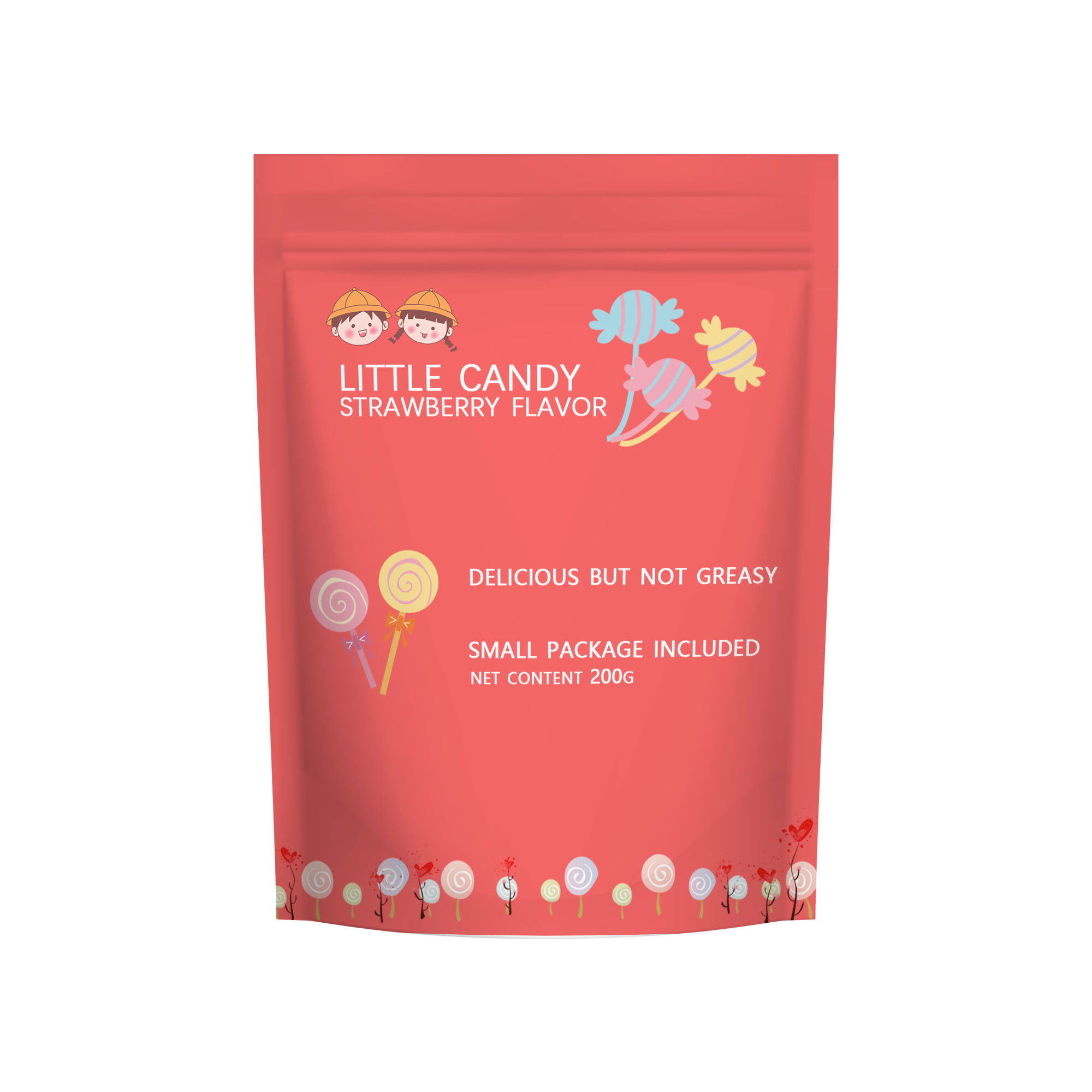 Heat Sealable Food Bags For Candy Packaging Medications Vitamins Plastic Aluminum Foil Packets
