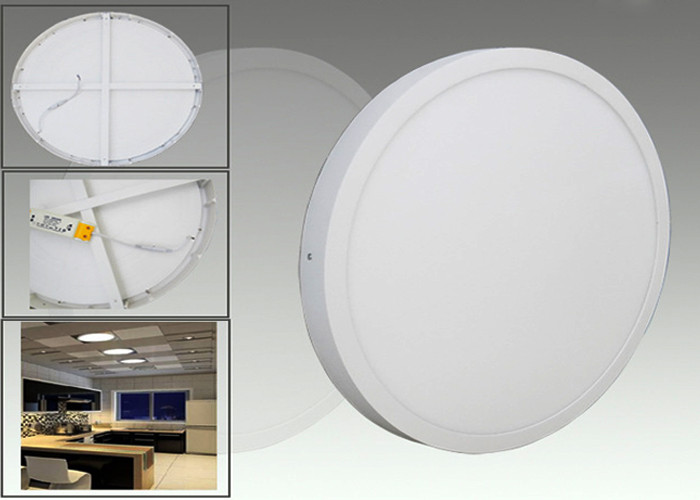 120 Degree 48W Round Surface Mounted LED Panel Light with CE FCC 3700LM CRI80