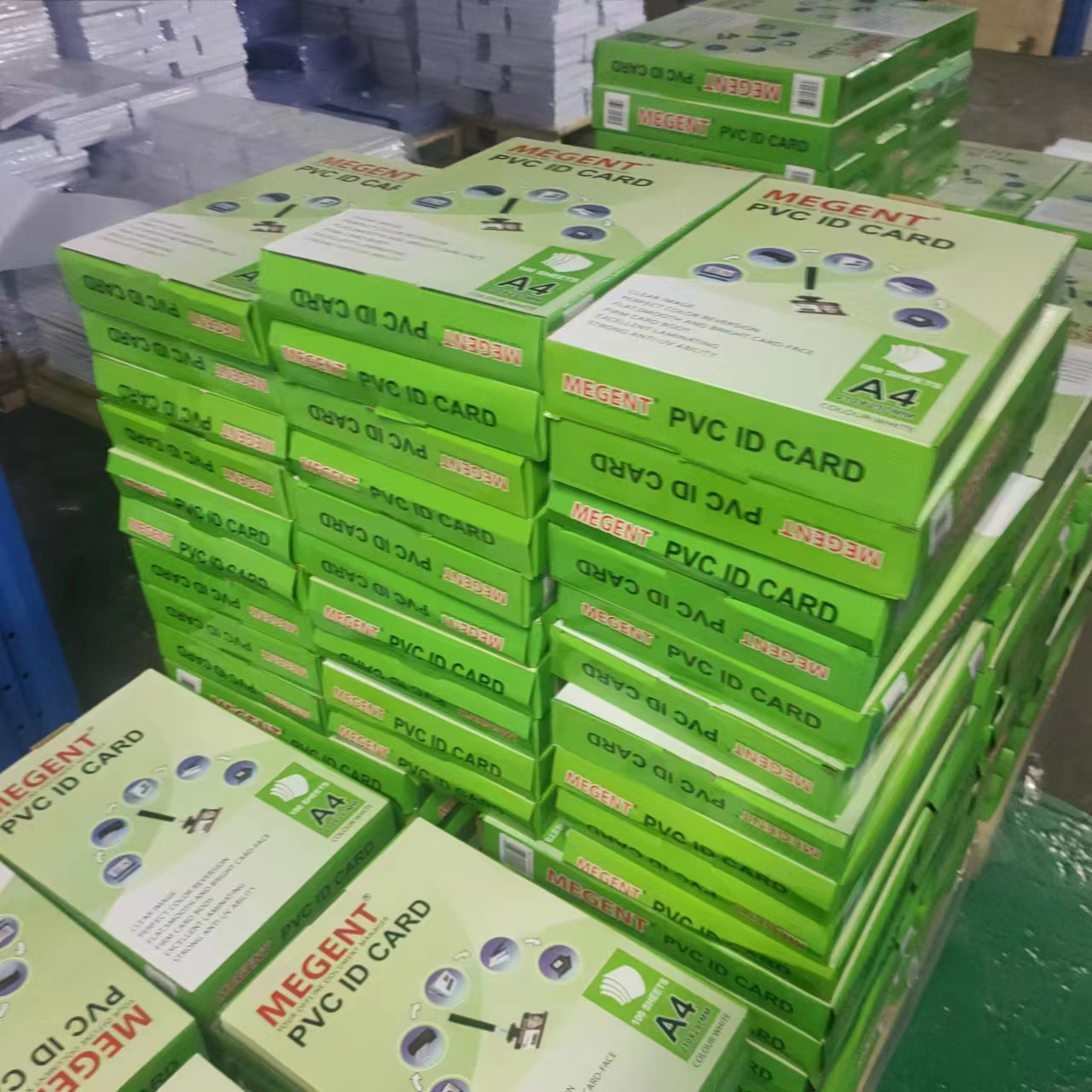 Transparent 0.76mm Clear Printing 0.24mm PVC Non Lamination Sheet