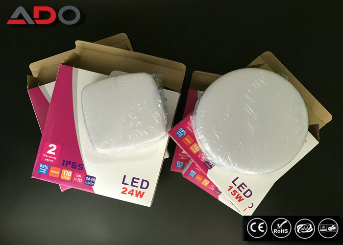 Walk - In Closet 2400Lm AC85V 80Ra LED Bulkhead Lamp