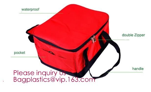 custom bulk waterproof large soft folding food delivery picnic lunch tote grocery cooler bag aluminum foil thermal bags
