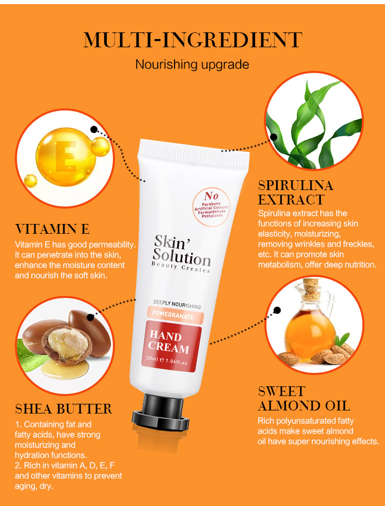 Mini Moisturizing Hand Cream Organic Shea Butter Whitening Lavender Lotion Gift Sets