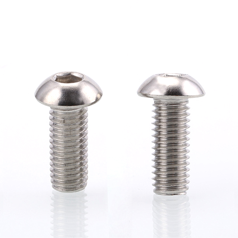 ISO Stainless Steel A2 Hexagon Socket Allen Button Head Bolt Ss304 ISO7380 Bolt 100% QC Test