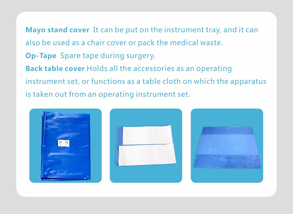 EO Sterilization Medical Disposable Sterile Craniotomy Packs with CE certification