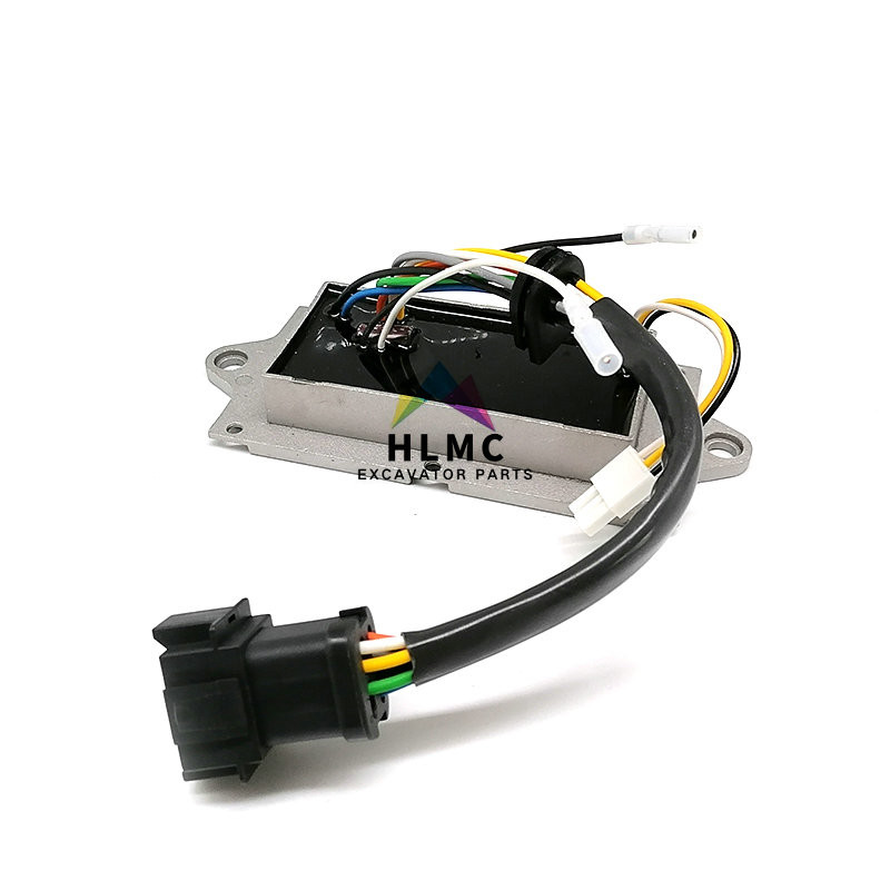 7 LINES E320C Excavator Throttle Motor Drive Module 82D02000-101 82D02100-511