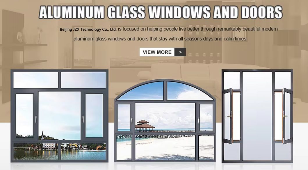 Aluminum Sliding Door, Soundproof Glass Door, Energy-Saving, Quiet