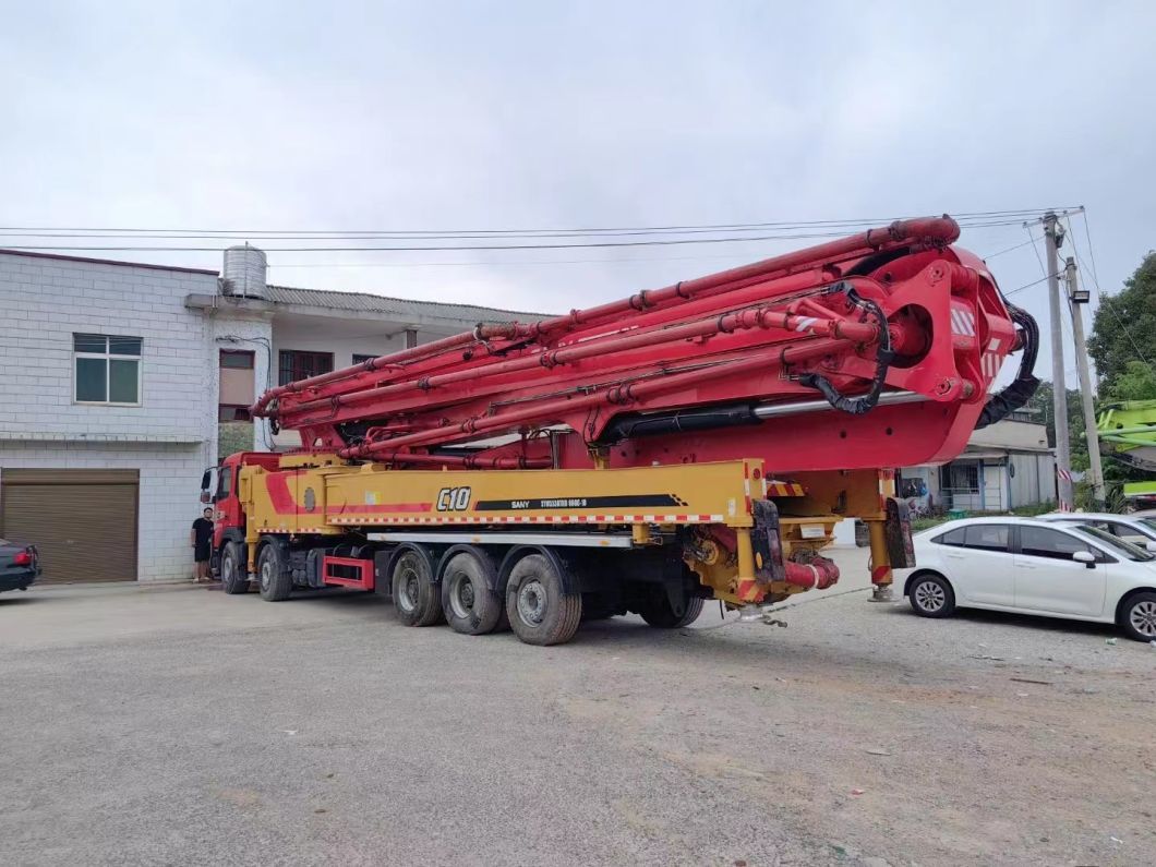 2020 Used Concrete Pump Truck 62m Volvo Chassis Truck Mounted Pump Construction Equipment